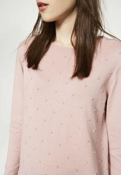 ARMEDANGELS ARMEDANGELS EKIN DOTS - Damen Strickpullover aus Bio-Baumwolle, Blush, – Produktbild 3 von 4
