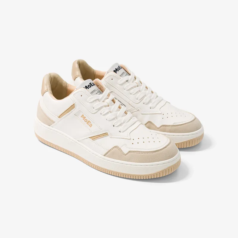 MoEa MoEa Herren vegan Sneaker Gen1 Mais Weiß & Beige, Beige, – Produktbild 2 von 2