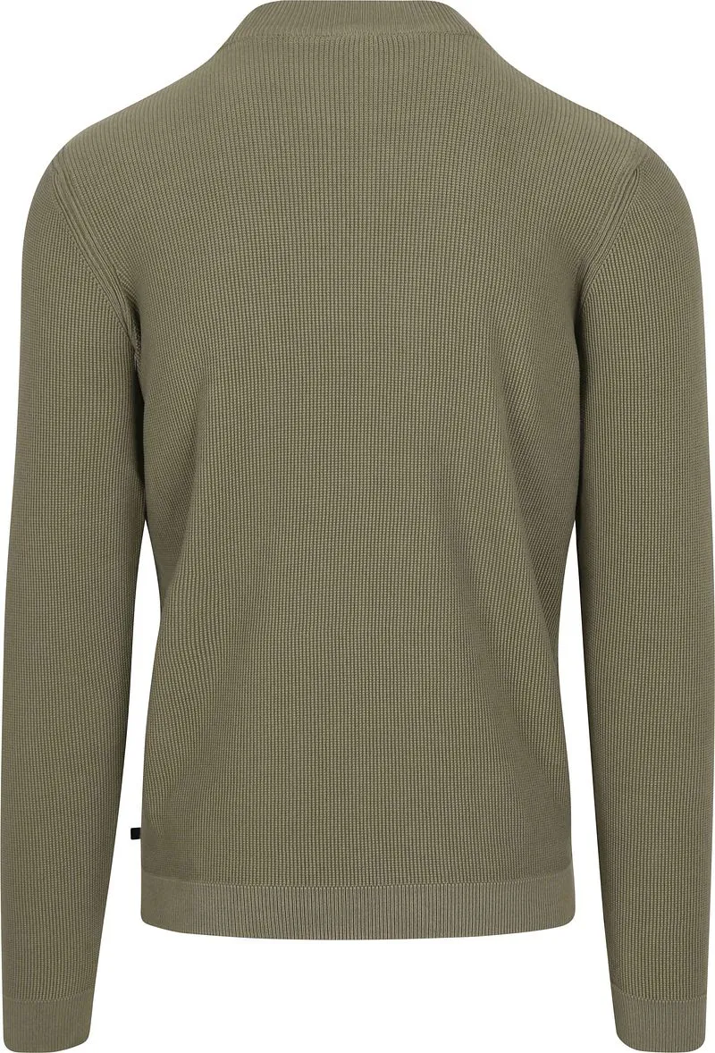 Suitable Suitable Respect Pullover Mamase Mid Grün - Größe L, Grün, – Produktbild 1 von 5