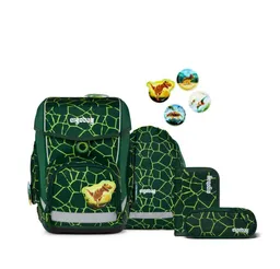 Ergobag Ergobag Schulranzen Cubo (5tlg., inkl. Sportbeutel, Federmäppchen, Schlampermäppchen und Kletties) – Produktbild 1 von 1