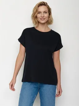 GreenBomb GREENBOMB Basic Loony - Sportliches T-Shirt aus Bio-Baumwolle mit Rollup Sleeve / GOTS / Fair & Vegan – Produktbild 1 von 1