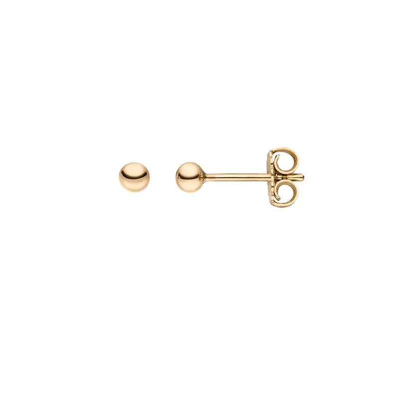 Maren Jewellery Maren Jewellery Mini Sphere Kugel Ohrring 18 Karat Gold – Produktbild 1 von 4