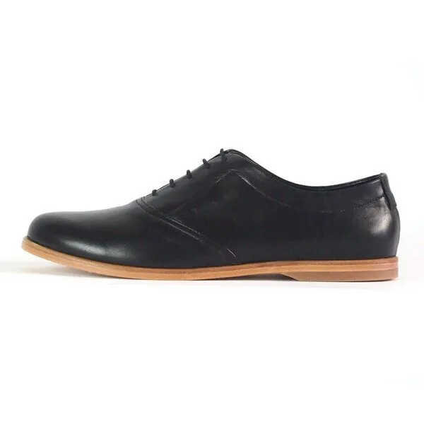 SORBAS SORBAS '84 Halbschuhe Leder Oxford Schnürschuhe, Braun, – Produktbild 2 von 8
