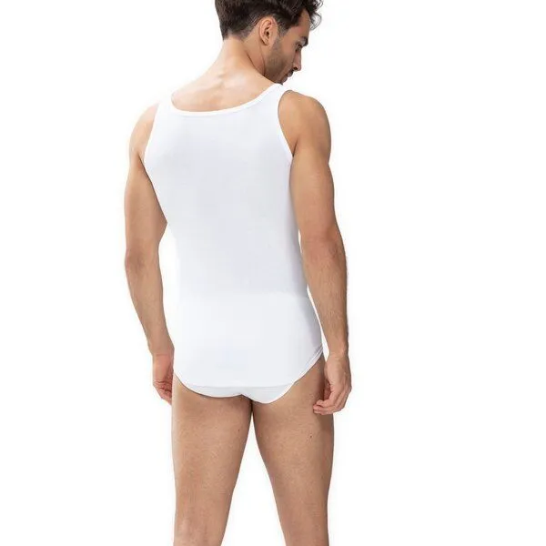 mey Mey 2er Pack Herren Unterhemd Athletic Shirt Feinripp weiß – Produktbild 2 von 2