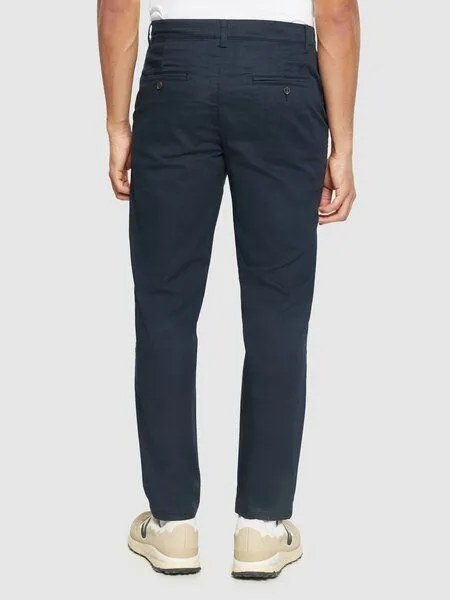 KnowledgeCotton Apparel KnowledgeCotton Apparel Canvas-Hose CHUCK, Total eclipse, – Produktbild 5 von 6