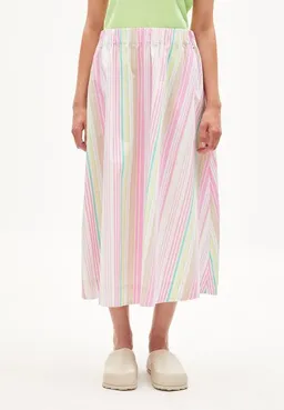 ARMEDANGELS ARMEDANGELS PARLOMAA STRIPES - Damen Webrock Regular Fit aus Bio-Baumwolle – Produktbild 1 von 1