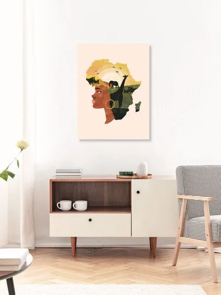 Photocircle Photocircle Poster / Leinwandbild - Africa Love – Produktbild 3 von 4
