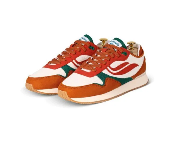 Genesis Footwear Genesis Footwear G-Iduna Hemp Pina, Khaki/rust/artichoke(orange), – Produktbild 1 von 8