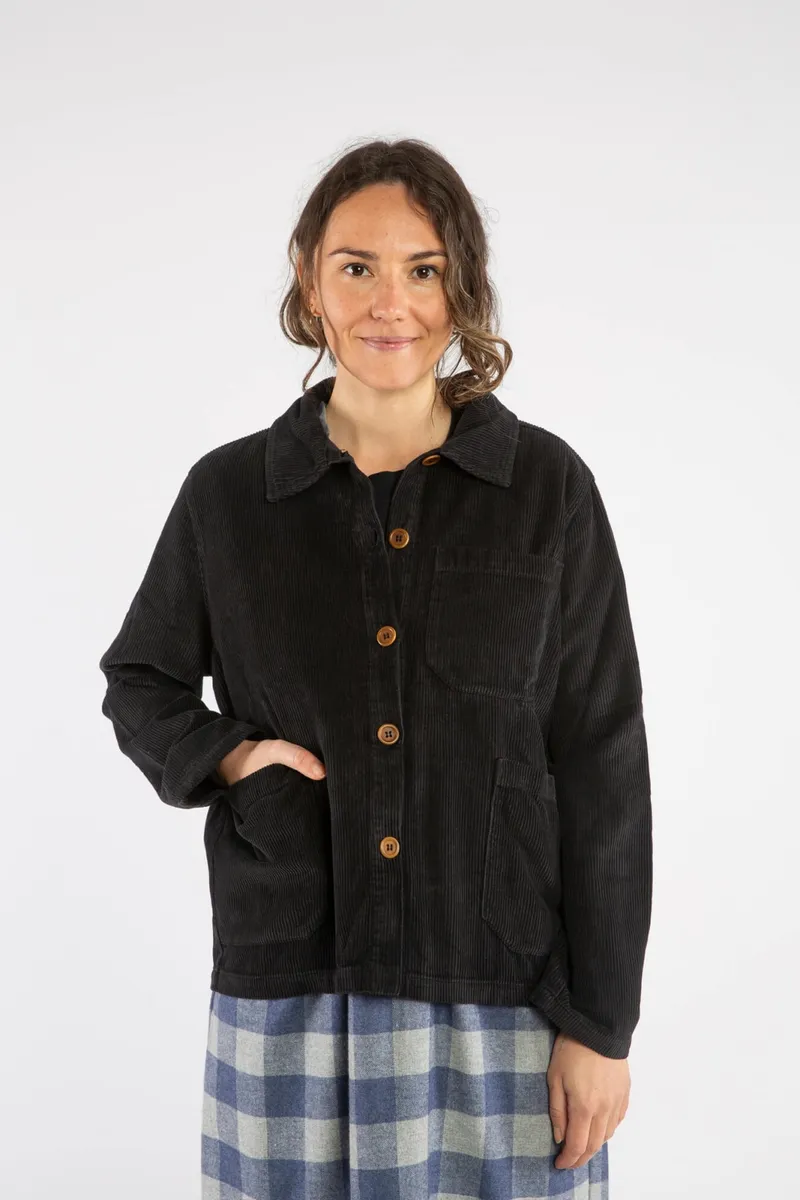 MATONA MATONA Damen vegan Jacke Klassisch Schwarz, Schwarz, – Produktbild 2 von 2