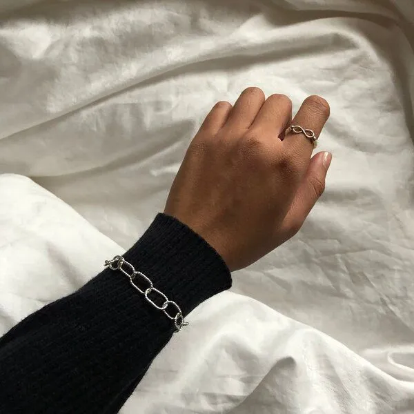 pakilia pakilia Silber Armband Kordel gedreht – Produktbild 2 von 4