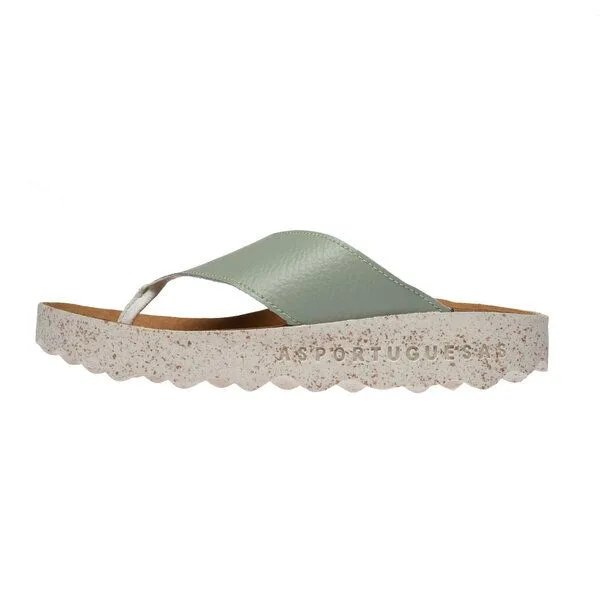ASPORTUGUESAS ASPORTUGUESAS Damen Sandale Cami, Salbei, – Produktbild 1 von 4