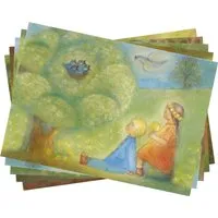 Sagro Verlag Postkarten Frühling 5 Stück – Produktbild 1 von 1
