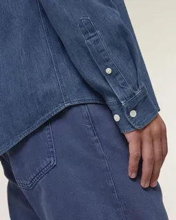 Kultgut Kultgut Leichtes Jeanshemd - 100% Biobaumwolle & Fair hergestellt / Der Demin- Klassiker – Produktbild 1 von 1