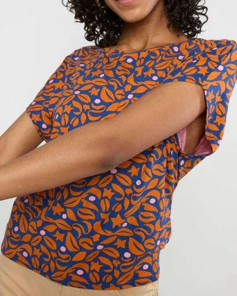 blutsgeschwister Blutsgeschwister Bluse The Overspacious - Midnight Coffee – Produktbild 1 von 4