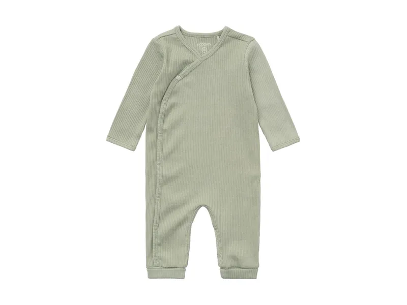 Noppies Strampler Nevis Bio-Baumwolle (kbA) iceberg green rip 62, Grün, – Produktbild 1 von 1