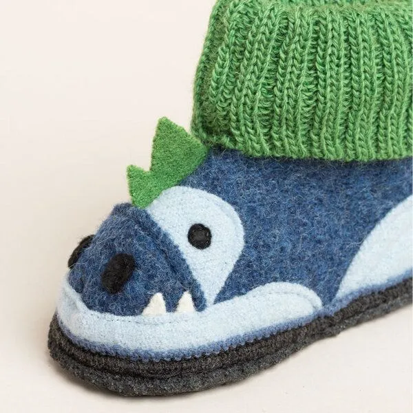 Kitz-Pichler Kitz-Pichler Hüttenschuhe Kauns Dago, Jeansblau, – Produktbild 4 von 4