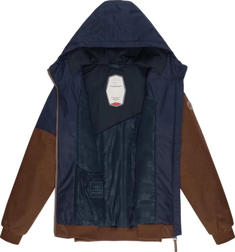 ragwear ragwear Winterjacke Wings stylische Herren Outdoorjacke mit großer Kapuze, Braun, – Produktbild 1 von 3