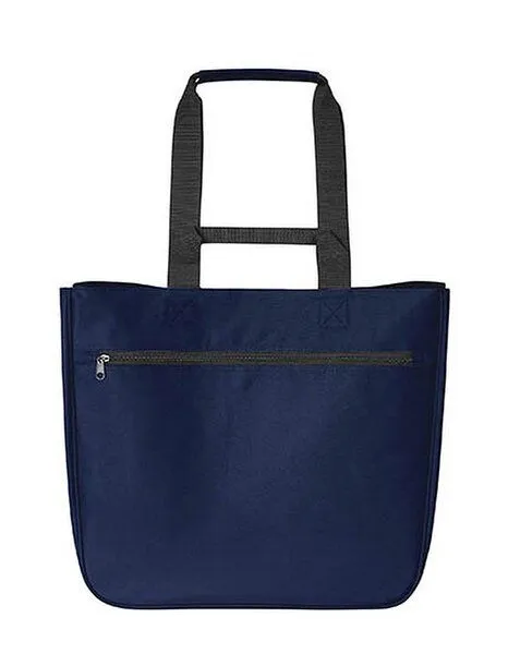 Halfar Halfar Shopper SOFTBASKET aus recyceltem Polyester 40 x 37 x 20 cm mit herausnehmbaren festem Boden, Navy, – Produktbild 2 von 4