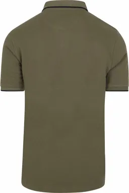 Suitable Suitable Respect Poloshirt Tip Ferry Olivgrün - Größe S – Produktbild 1 von 1