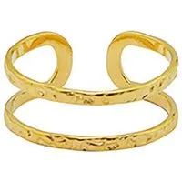 ELEKTROPULLI Größenverstellbarer BOHO DOUBLE Ring ca. Ø 17 - 19mm von Elektropulli – Produktbild 1 von 1
