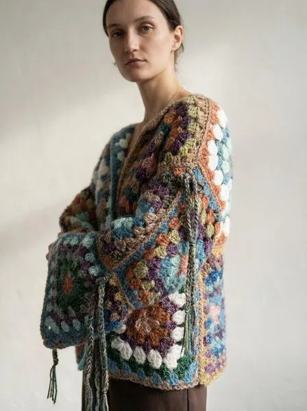KnitToChange KnitToChange Gehäkelte Granny-Square-Strick – Produktbild 2 von 4