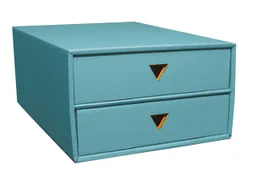 Schubboard A4 mit 2 Schüben mint – Produktbild 1 von 1