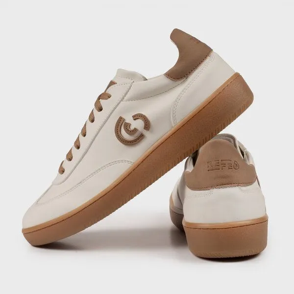 Risorse Future Risorse Future Refe Zenit Herrensneaker, Weiss/camel, – Produktbild 3 von 4