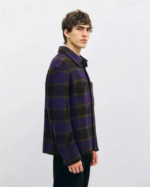 Rotholz Rotholz Unisex Overshirt Relaxed purple – Produktbild 2 von 2