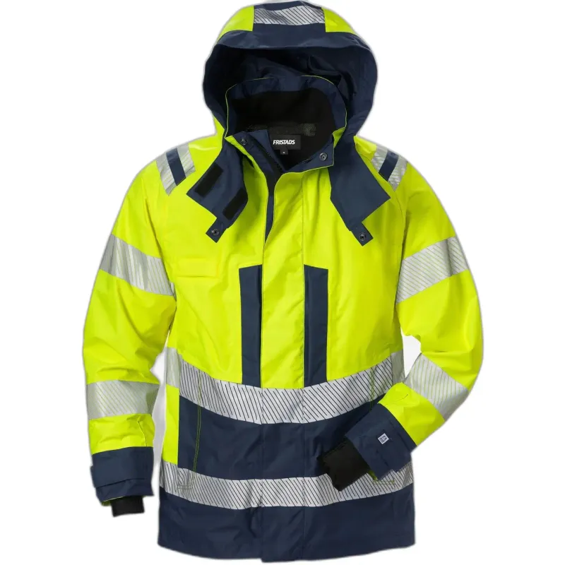 Fristads Wasserdichte High Vis Jacke Damen Fristads Airtech® 4518 Gtt, Jaune, – Produktbild 1 von 1