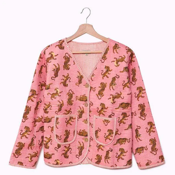 KIKOONI KIKOONI Baumwolljacke - wendbar, Electric tigress, – Produktbild 4 von 4