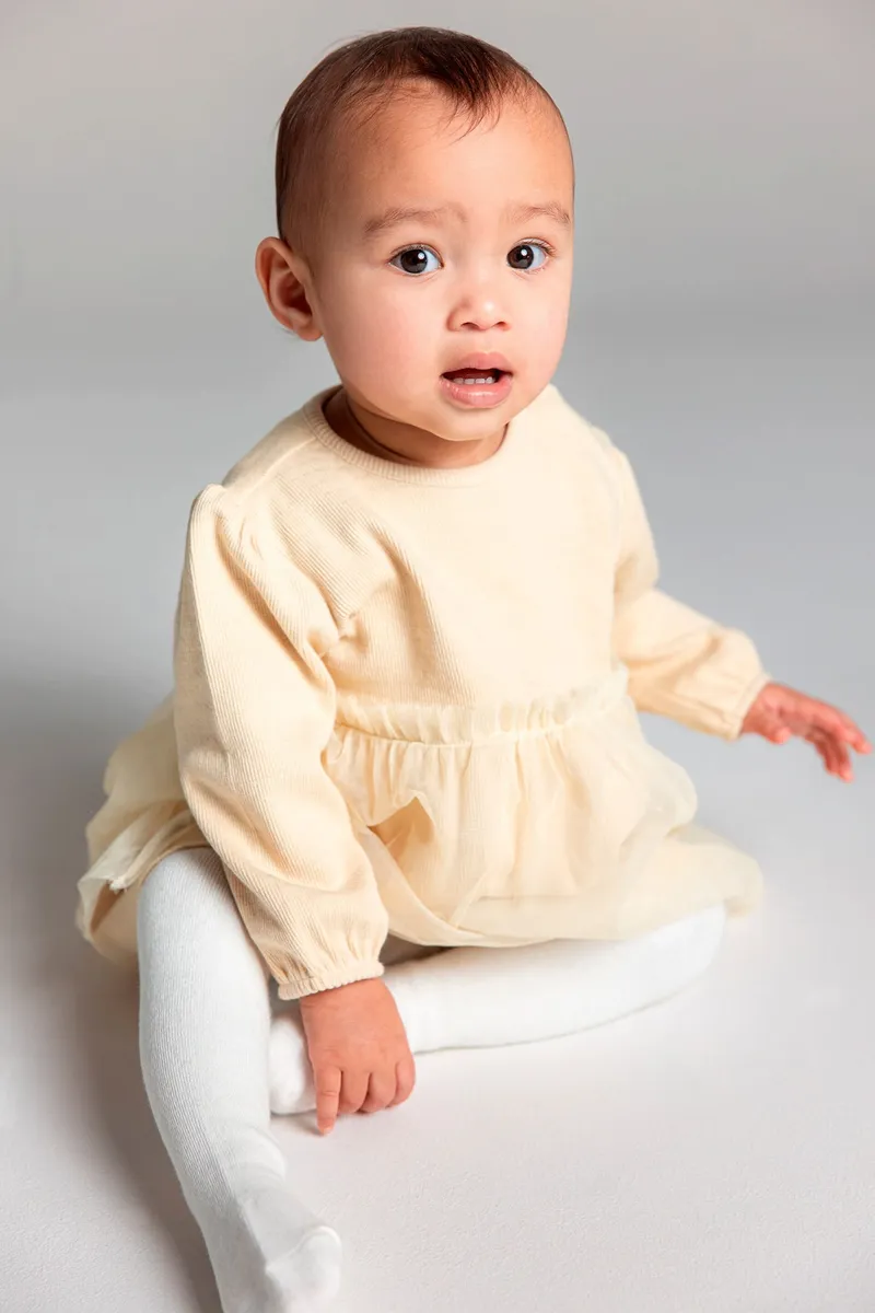Noppies Baby Kleid Talihina, Grau, – Produktbild 2 von 3
