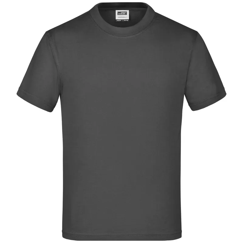 James & Nicholson James & Nicholson Basic T-Shirt Kinder JN019 Gr. L-134/140 graphite – Produktbild 1 von 1