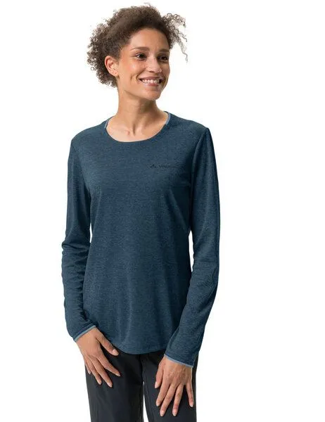Vaude VAUDE T-Shirt Women's Essential LS T-Shirt, Dunkel-blau, – Produktbild 5 von 6