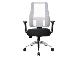 Topstar Topstar Bürodrehstuhl 'Lady Sitness Deluxe' mit Armlehnen und Aluminiumfußkreuz weiß – Produktbild 1 von 1