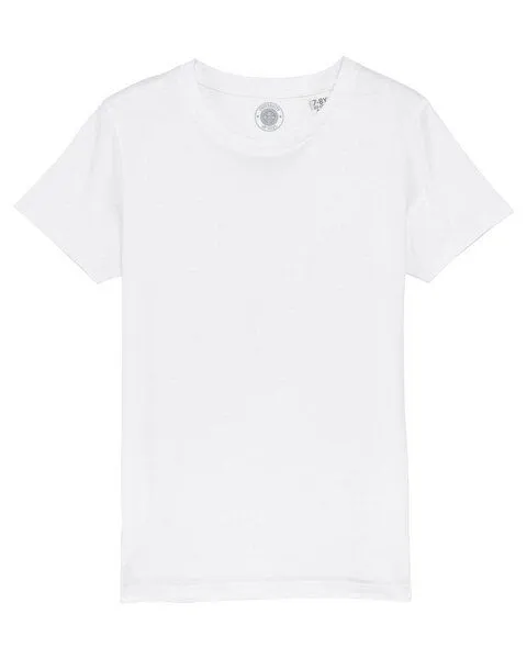 University of Soul University of Soul Kinder T-Shirt aus Bio-Baumwolle "Mini Charlie", Weiß, – Produktbild 1 von 2