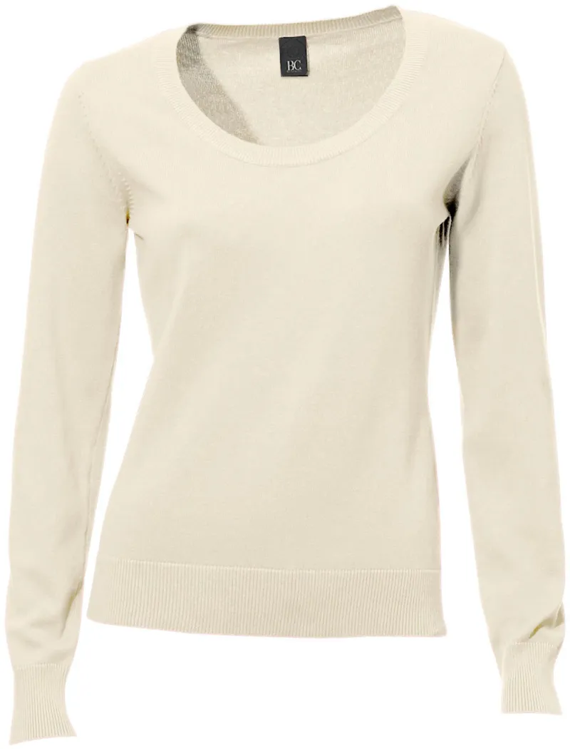 heine Rundhalspullover offwhite, Offwhite, – Produktbild 2 von 2