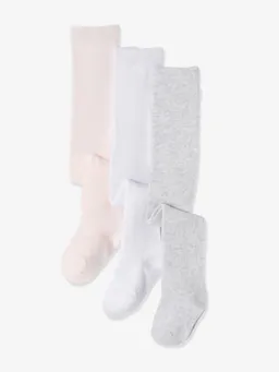 Vertbaudet 3er-Pack Baby Strumpfhosen BASIC – Produktbild 1 von 1
