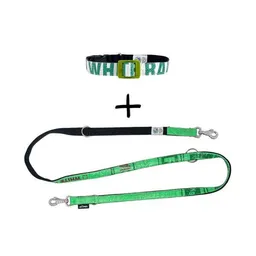 GOOPSI GOOPSI Hundeleine LANKA mit Halsband Gr. L (37-51cm) im Set - Grün – Produktbild 1 von 1