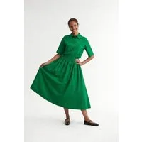 Basic Apparel Basic Apparel Langer Rock SILJE aus Bio-Baumwolle, Grün-abundant-green, – Produktbild 1 von 1