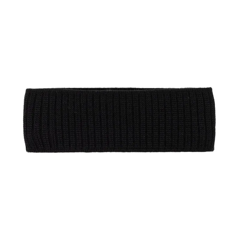 Pure Pure Pure-Pure Stirnband Merinowolle - mulesingfrei, Schwarz, – Produktbild 1 von 2