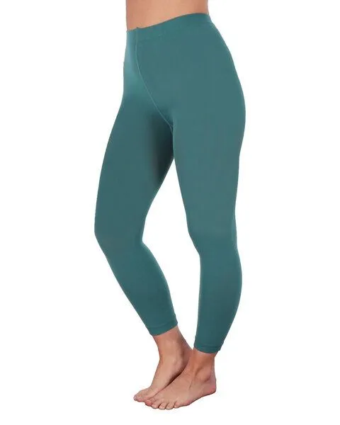 grödo grödo Damen Feinlegging blickdicht Bio Baumwolle mit Elasthan, Rost, – Produktbild 2 von 4