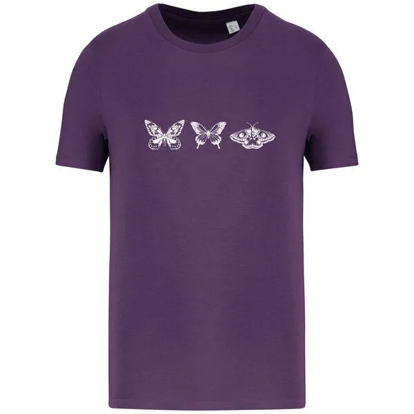 Greenspired Greenspired Basic Bio T-Shirt Metamorphose 155g/m² XXS - 4 XL", Plum, – Produktbild 1 von 1