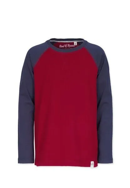 Band of Rascals Band of Rascals Raglan Longsleeve, Red-navy, – Produktbild 2 von 5