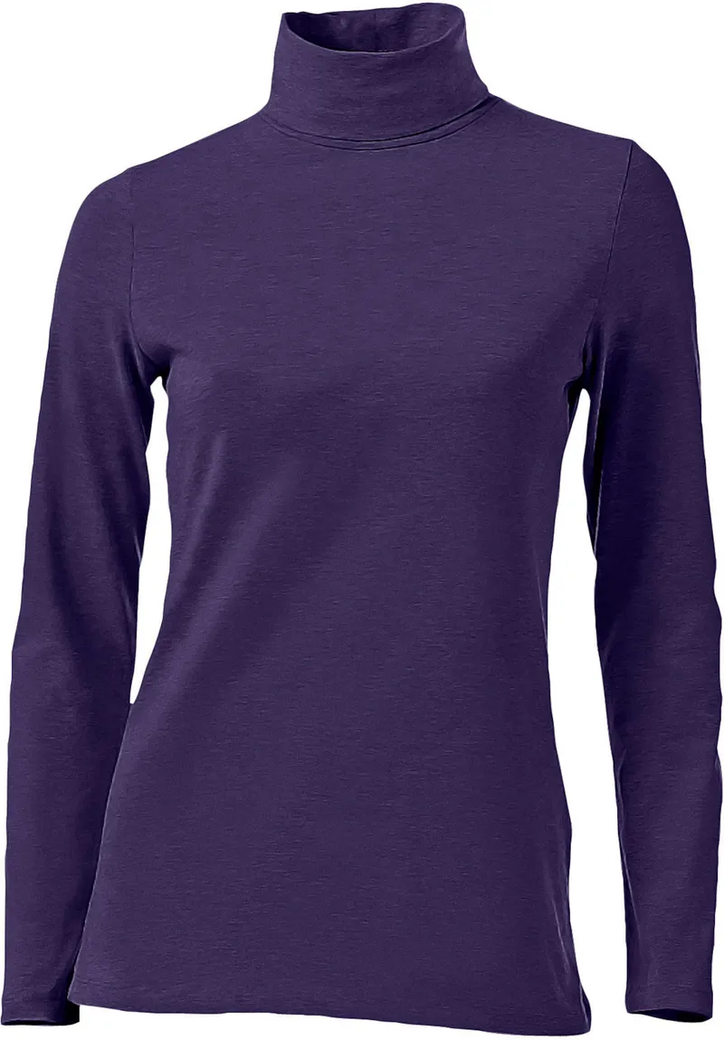 heine Rollkragenshirt, Pflaume, – Produktbild 2 von 2