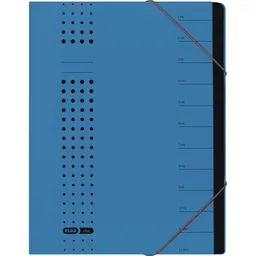 Elba ELBA Ordnungsmappe 'chic' 7 Fächer blau – Produktbild 1 von 1