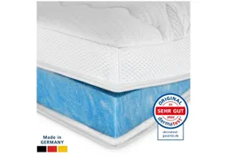 AM Qualitätsmatratzen, Topper Premium Gelschaum-Topper, Memory Foam, 6 cm hoch, 80x200 cm – Produktbild 1 von 1