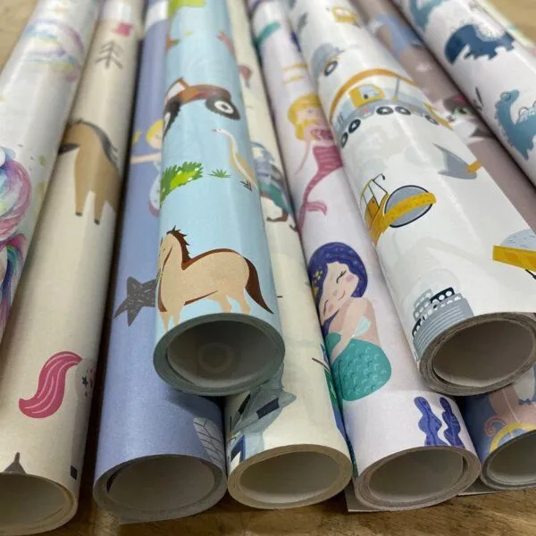 Fines Papeterie Fines Papeterie 3m Geschenkpapier für Kinder auf Rolle 300x47 cm – Produktbild 7 von 8