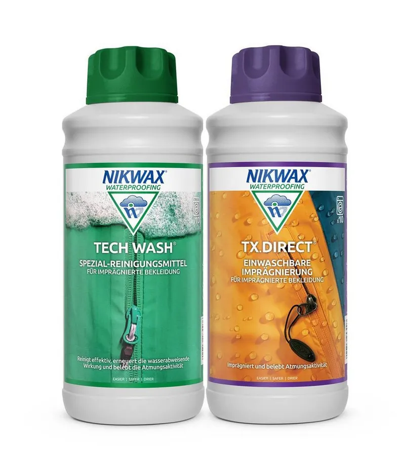 Nikwax Nikwax TechWash und TX.Direct Wash In 2x1l - Doppelpack Spezialwaschmittel – Produktbild 2 von 4