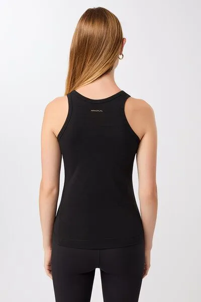 mandala mandala Always Fit Top, Black (schwarz), – Produktbild 3 von 5