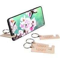Handyhalter 'Standy' mit Schlüsselanhänger inkl. Lasergravur – Produktbild 1 von 1